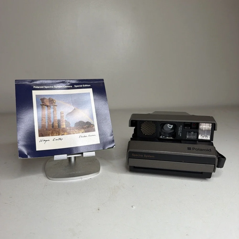 Spectra System Polaroid Camera Instant Film Land Camera  With Manual No Film